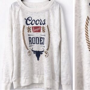 Banquet Rodeo White Sweater